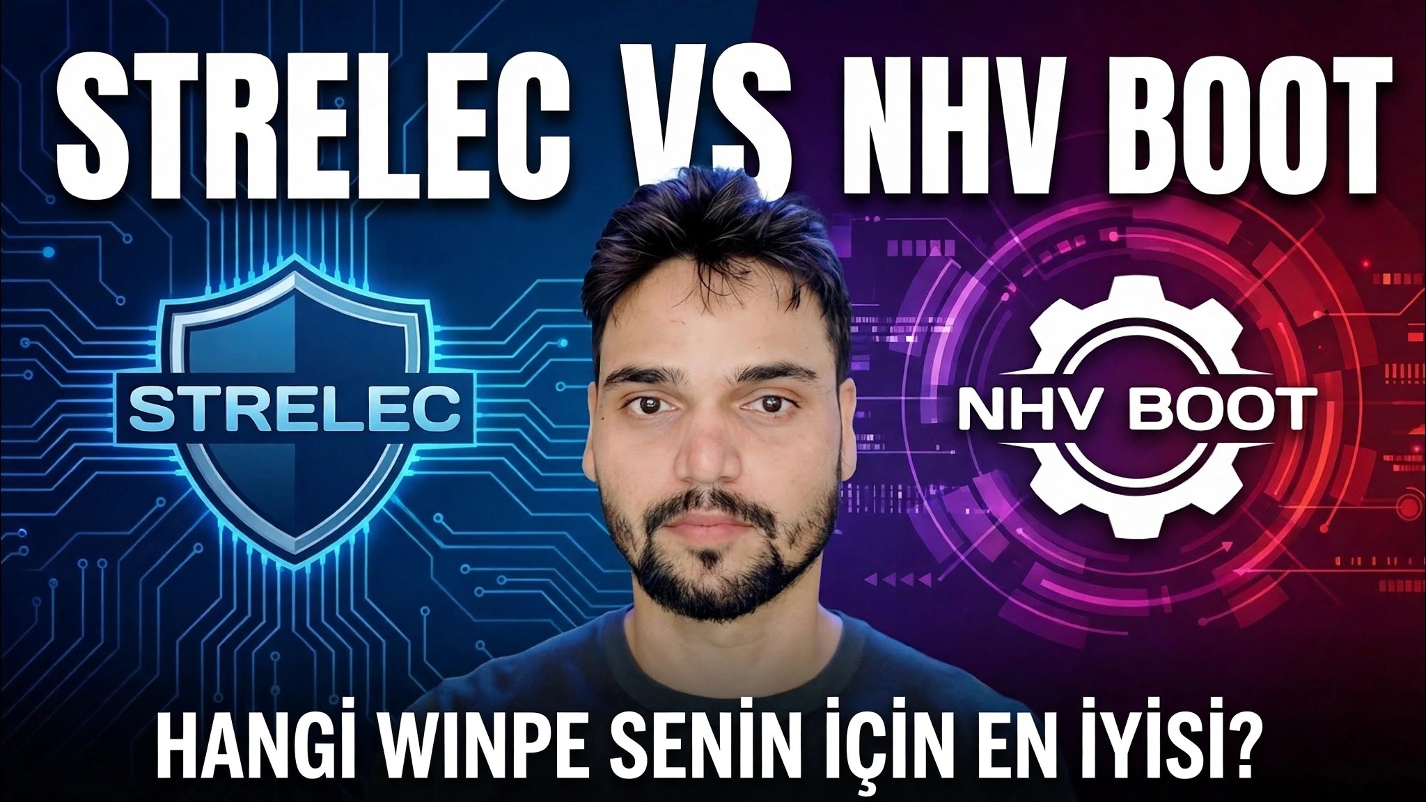 WinPE Sergei Strelec vs NHV Boot 🔥 BT Desteği İçin Hangisi Daha İyi?