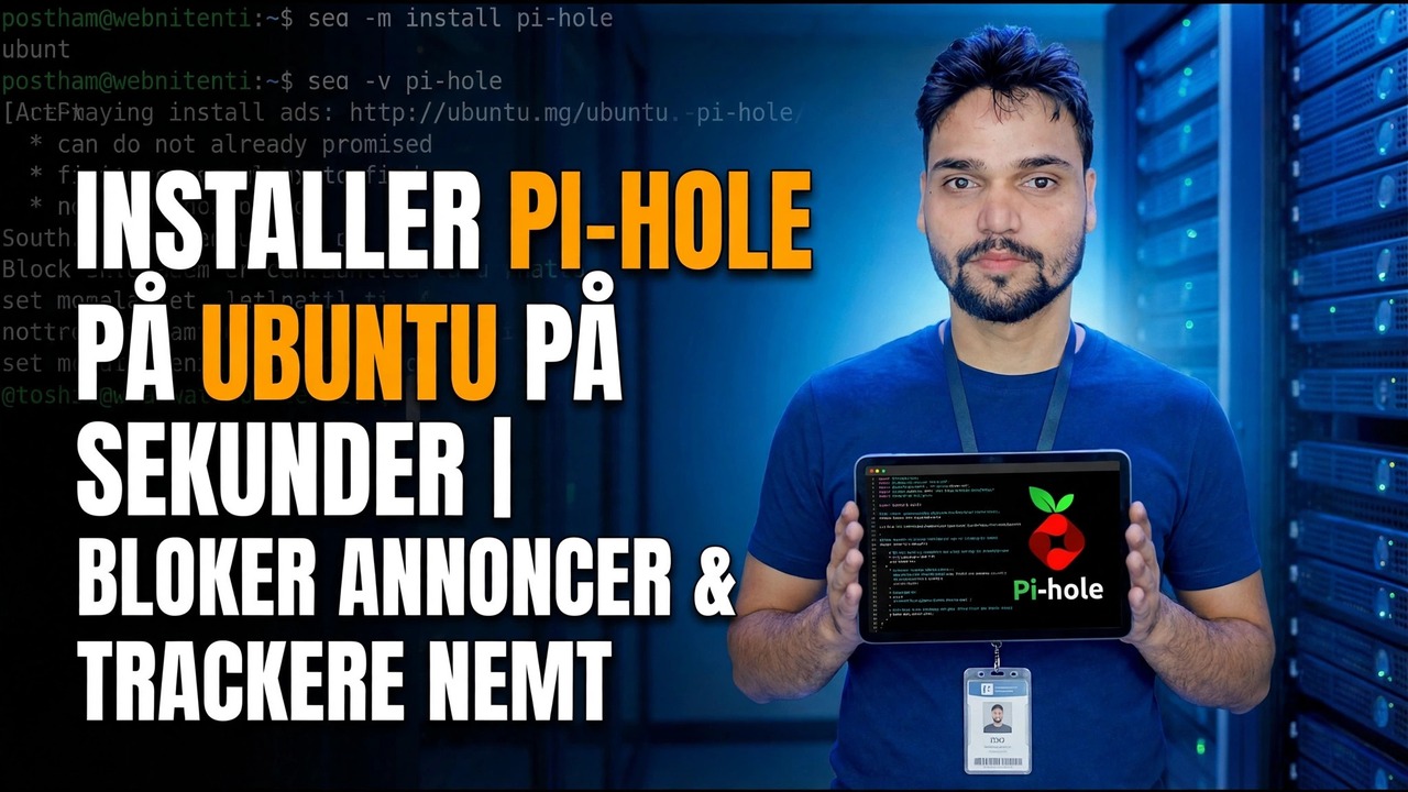 Installer Pi-hole på Ubuntu