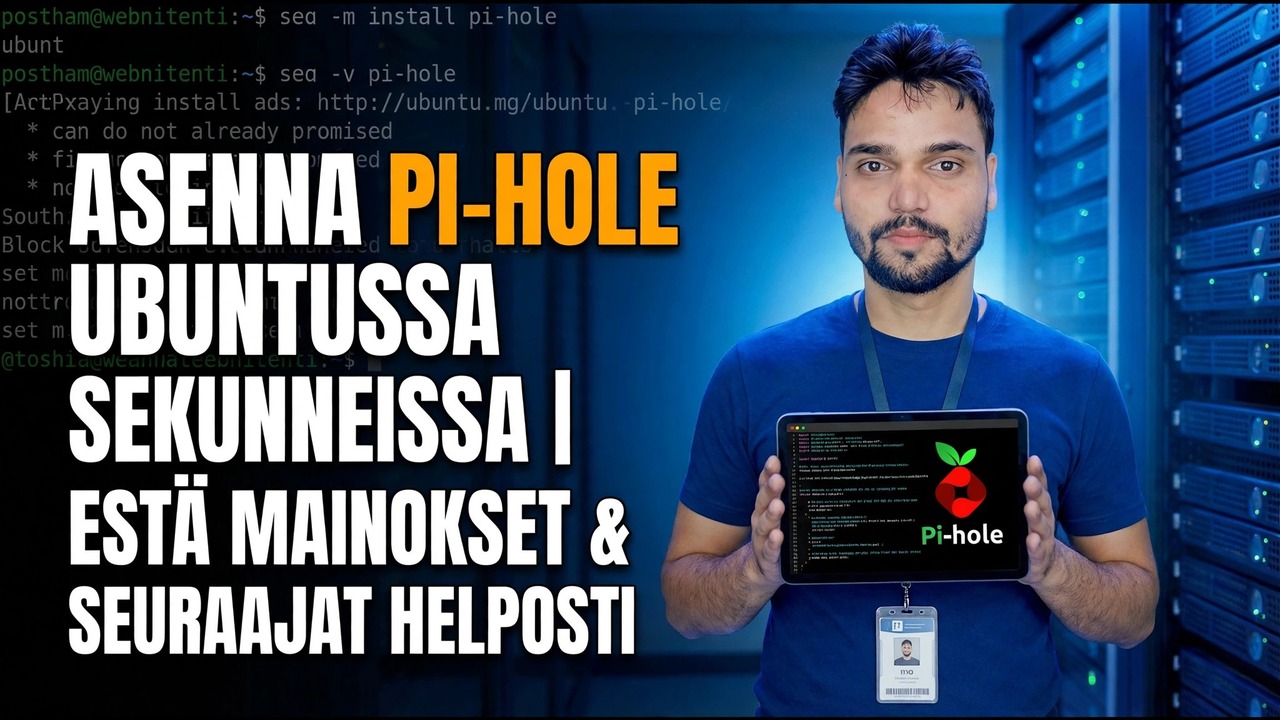 Asenna Pi-hole Ubuntuun