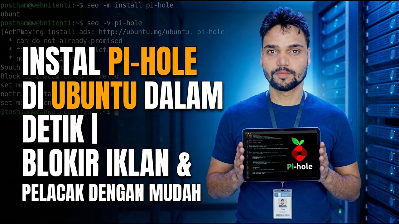 Instal lubang Pi di Ubuntu