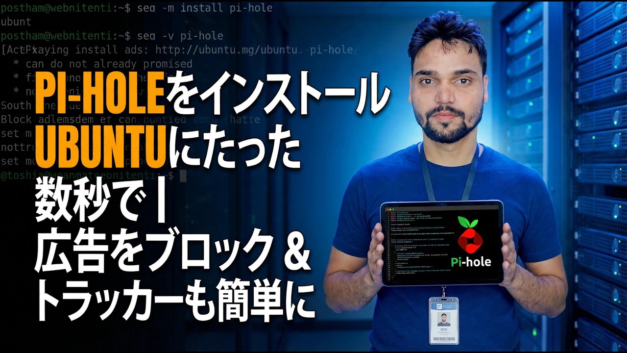 UbuntuにPi-holeをインストールする