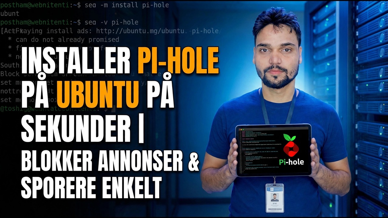 Installer Pi-hole på Ubuntu