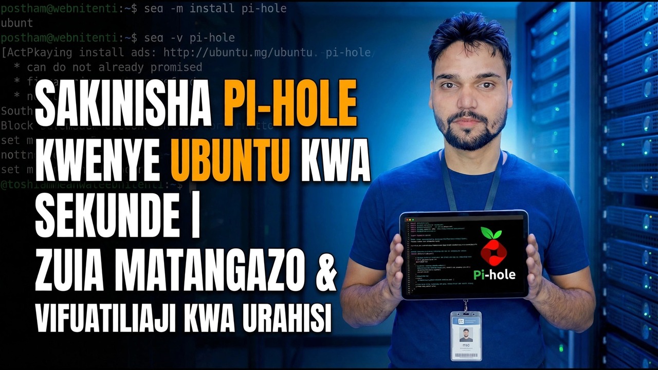 Sakinisha Pi-hole kwenye Ubuntu