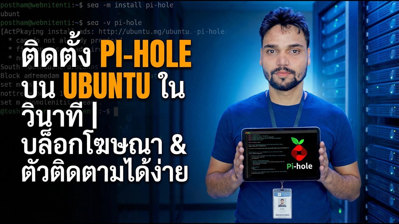 ติดตั้ง Pi-hole บน Ubuntu