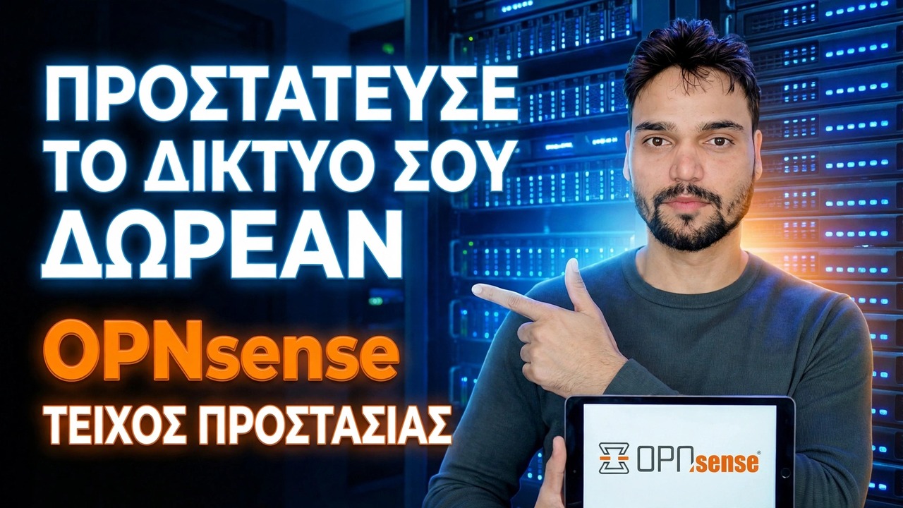 Ρύθμιση τείχους προστασίας OPNsense