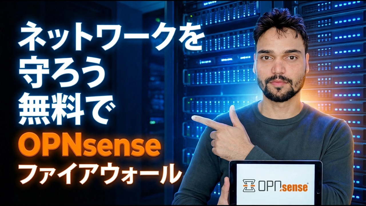 OPNsense ファイアウォールのセットアップ