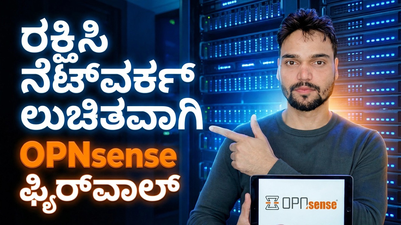 OPNsense ಫೈರ್‌ವಾಲ್ ಸೆಟಪ್