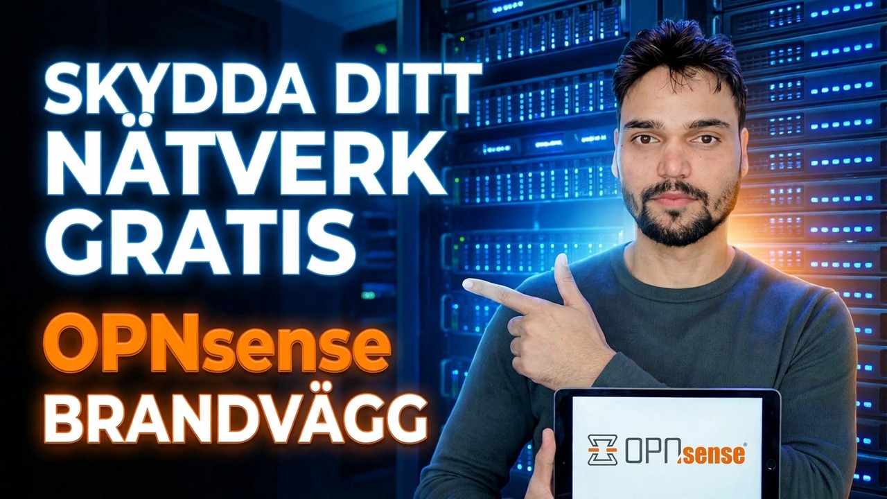 Installation av OPNsense-brandvägg