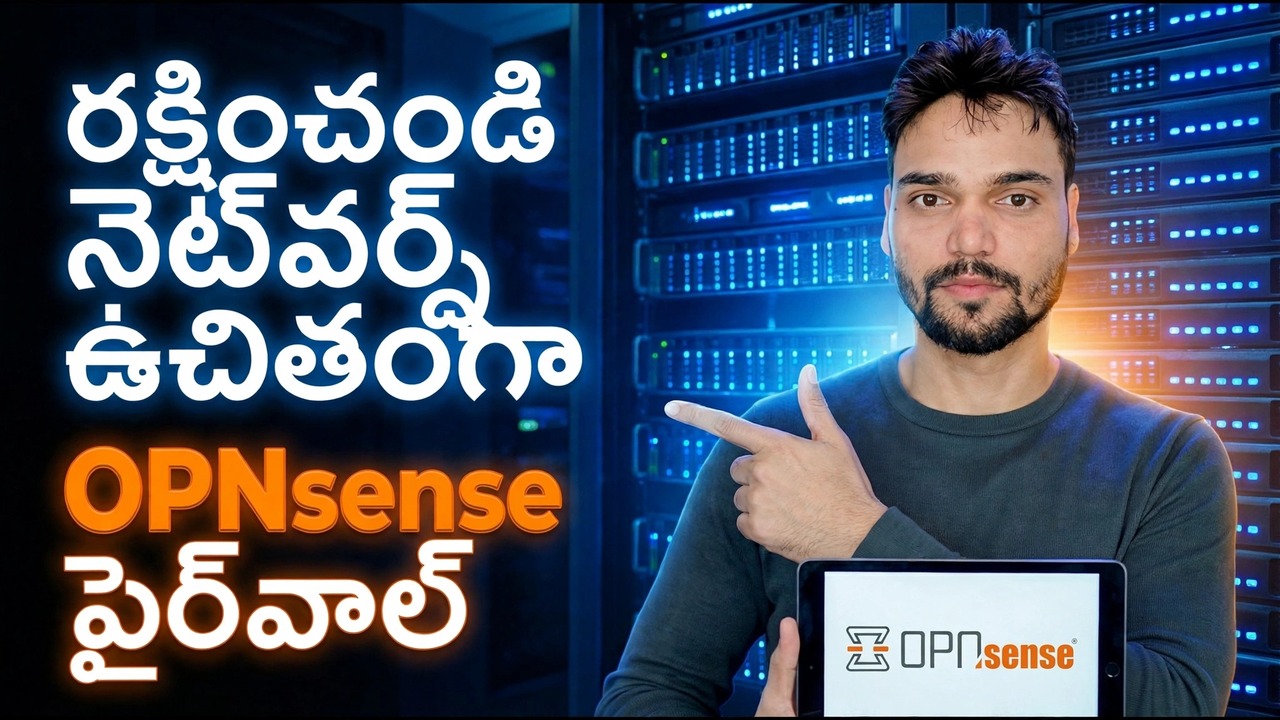 OPNsense ఫైర్‌వాల్ సెటప్