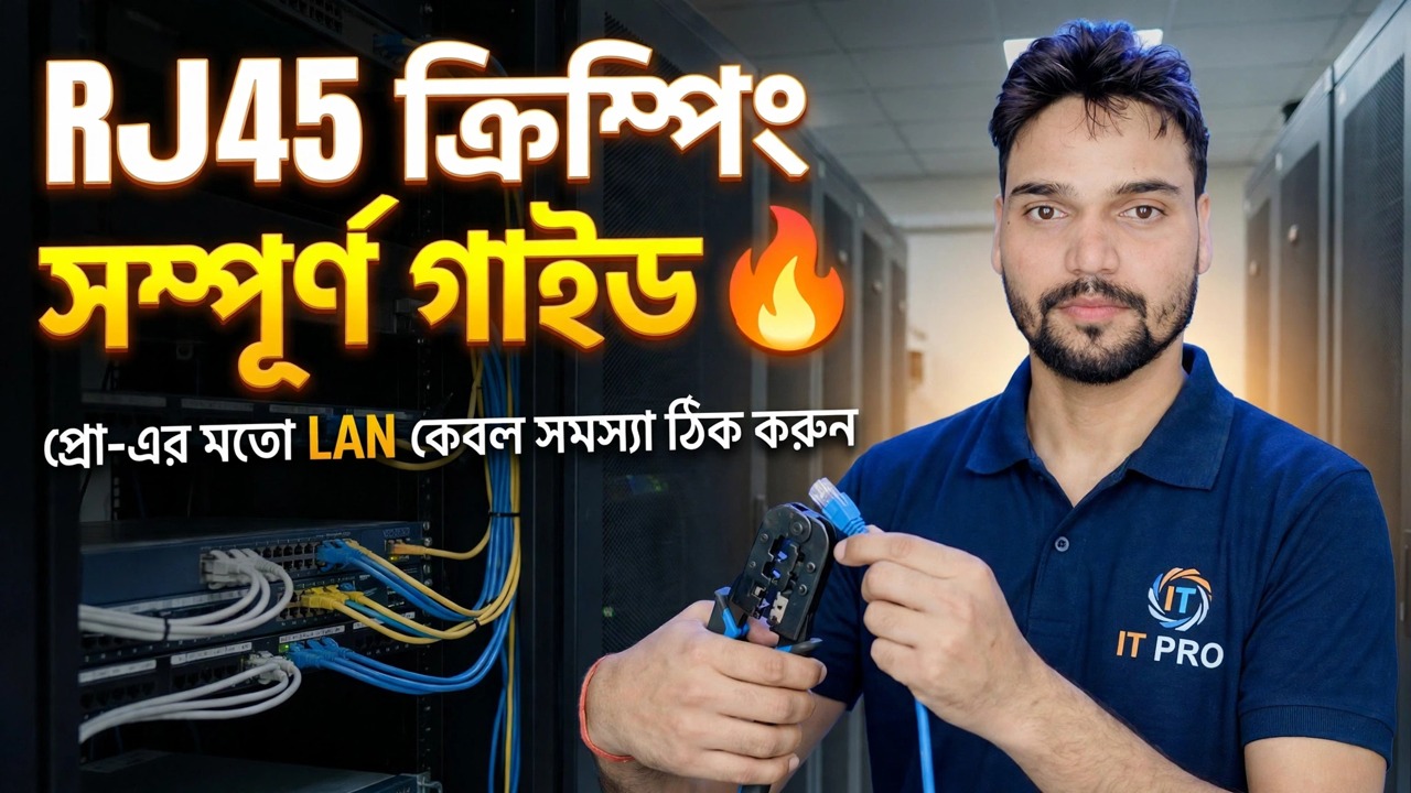 RJ45 ক্রিমিং ফুল গাইড