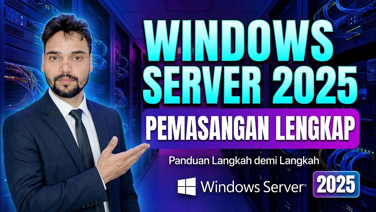 Persediaan Lengkap Windows Server 2025