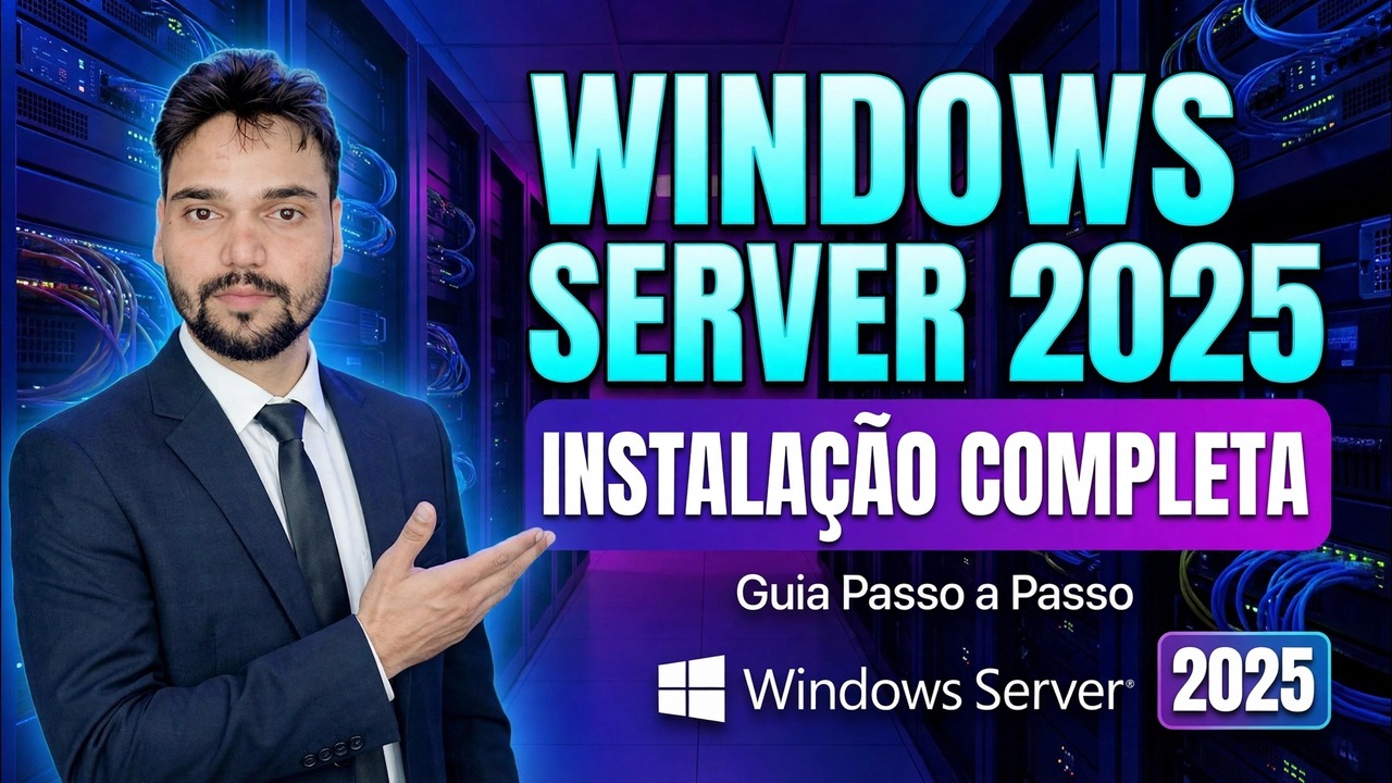 Configuração completa do Windows Server 2025