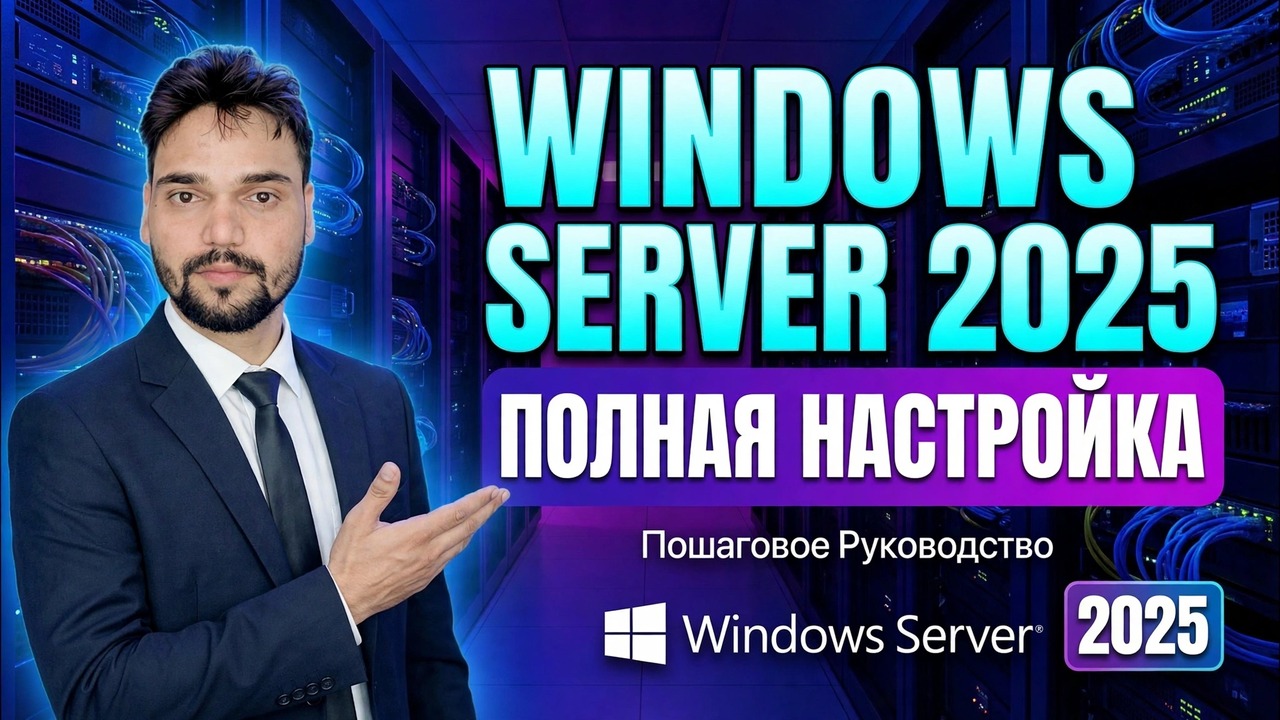 Windows Server 2025 Полная установка