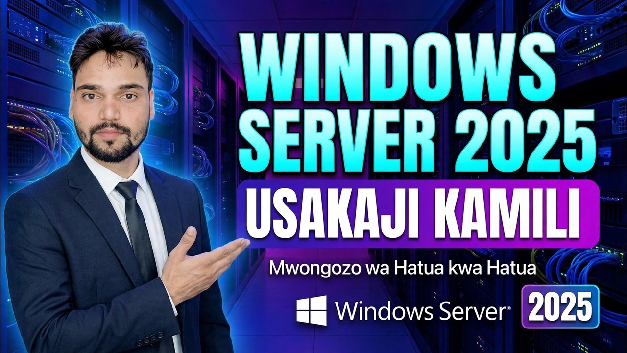 Usanidi Kamili wa Windows Server 2025