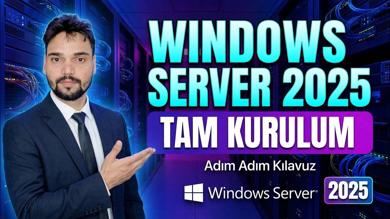Windows Server 2025 Kurulumu Tamamlayın