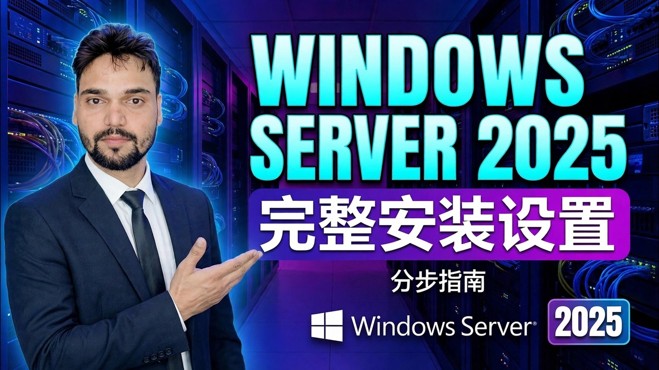 Windows Server 2025 完整设置