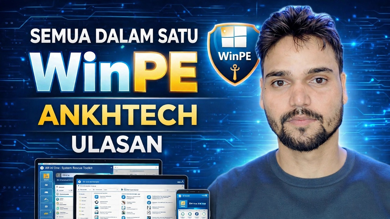 Kajian AnkhTech Live OS 🔥 Ringan & Pantas? Ujian Penuh!