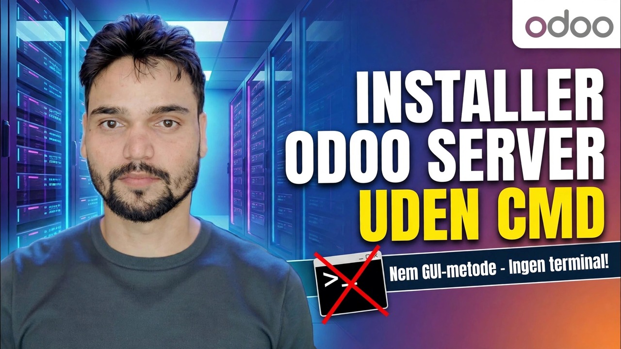 Odoo Server opsætning