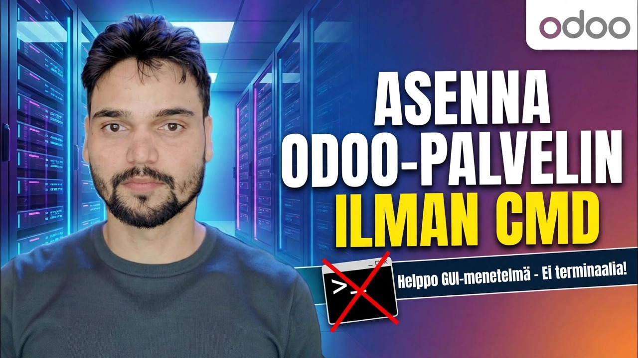 Odoo-palvelimen asetukset