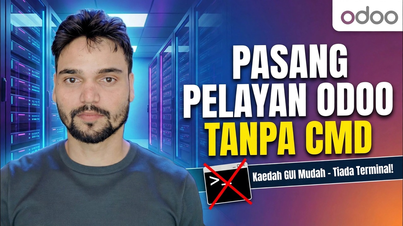 Persediaan Pelayan Odoo