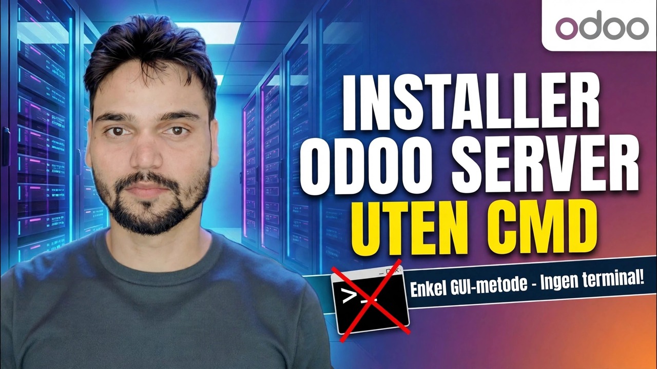 Odoo-serveroppsett