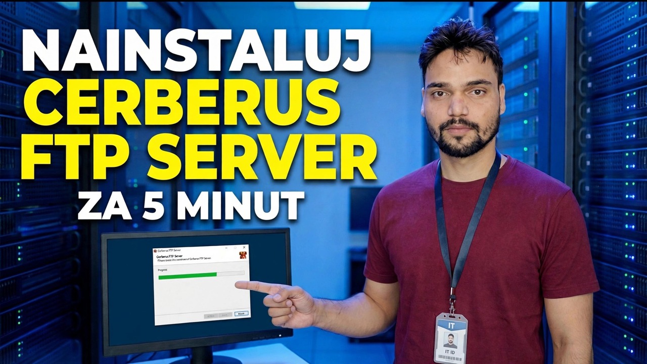 Nainstalujte Cerberus FTP Server za 5 minut