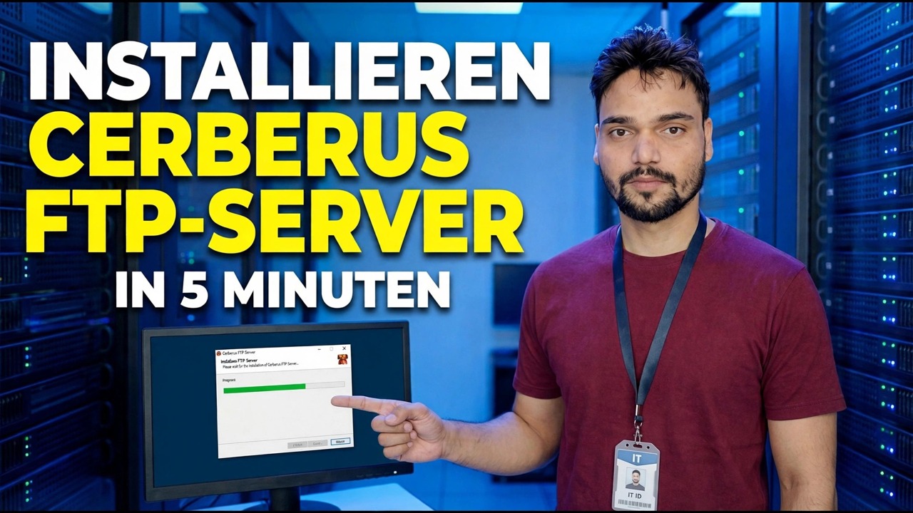 Installieren Sie den Cerberus FTP-Server in 5 Minuten