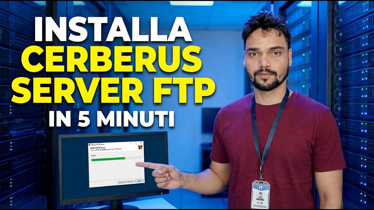 Installa il server FTP di Cerberus in 5 minuti