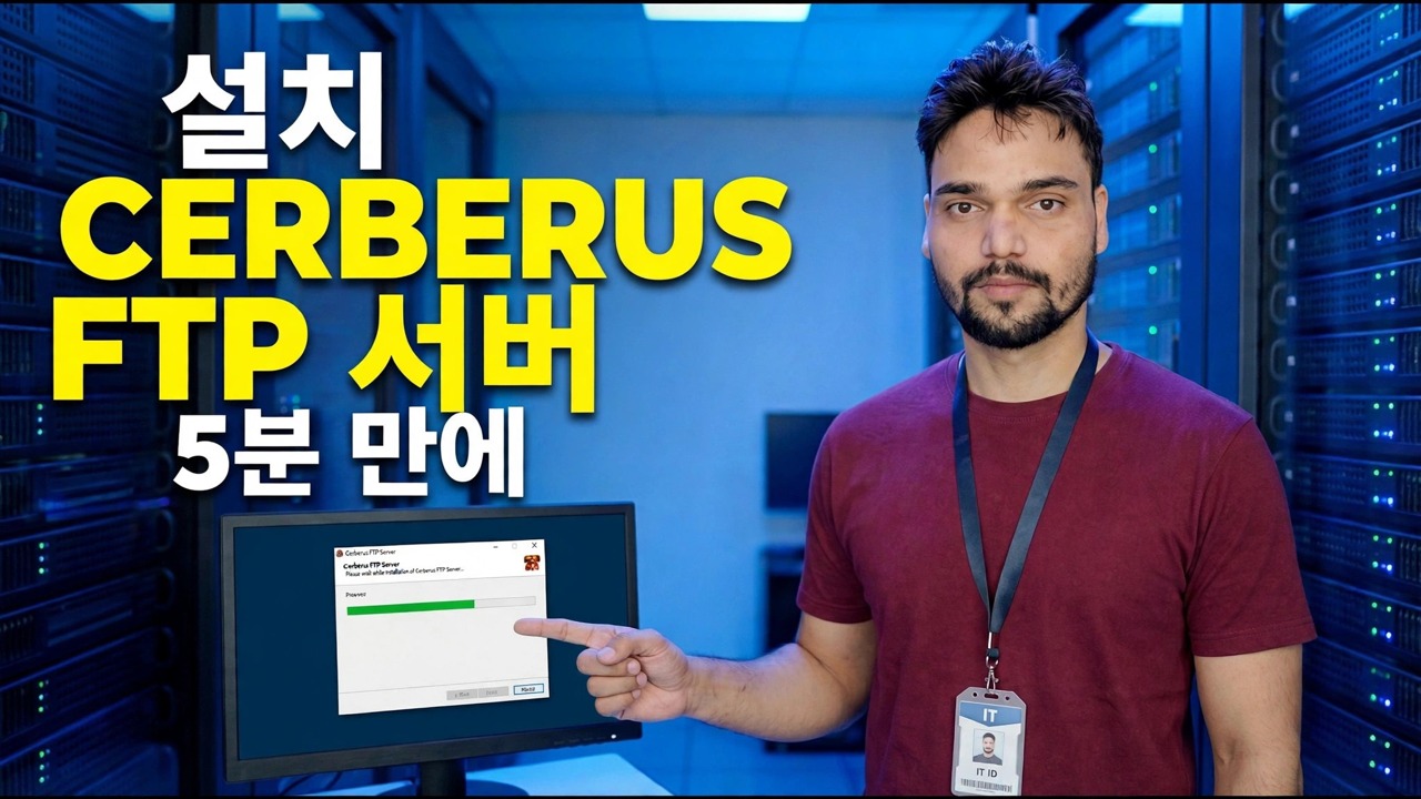 5분 안에 Cerberus FTP 서버 설치