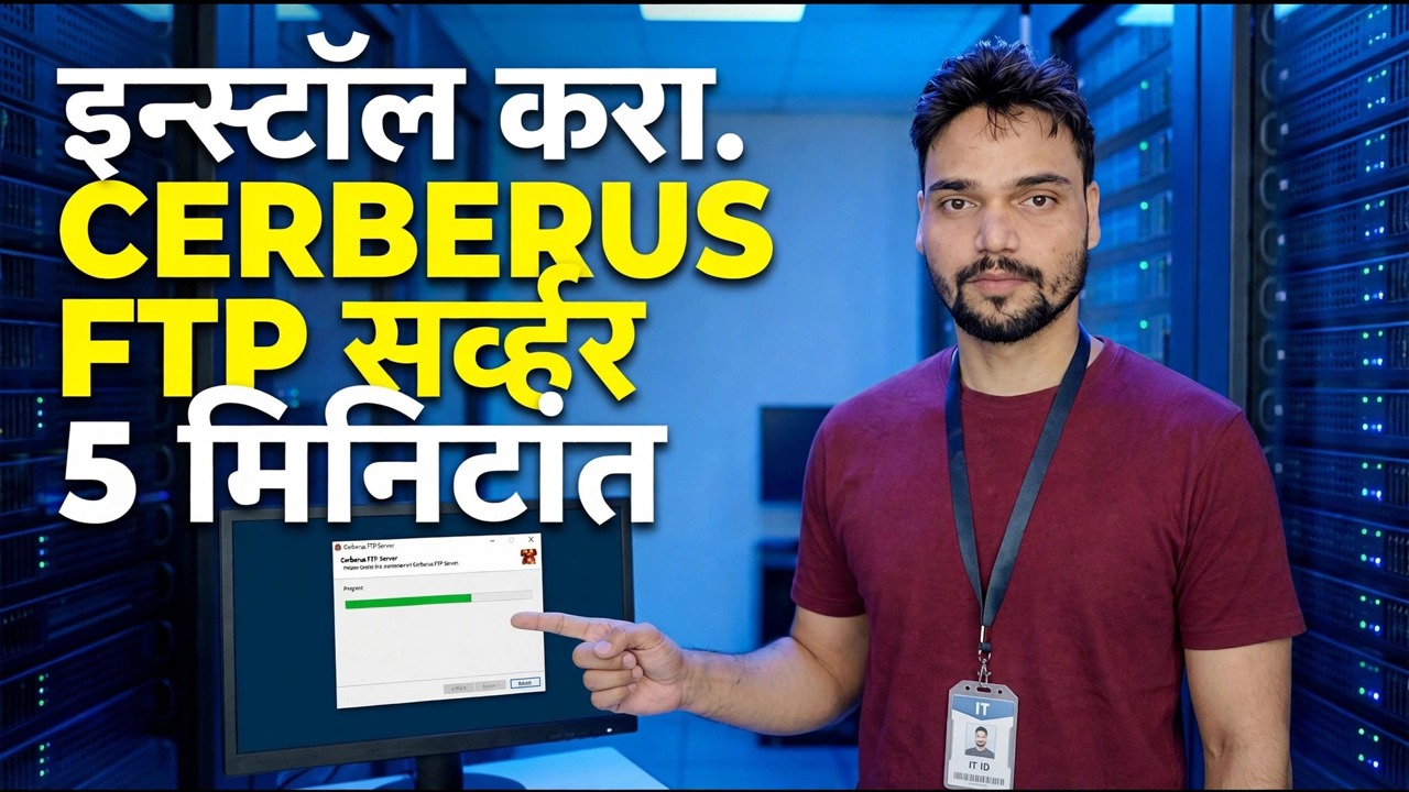 5 मिनिटांत Cerberus FTP सर्व्हर स्थापित करा