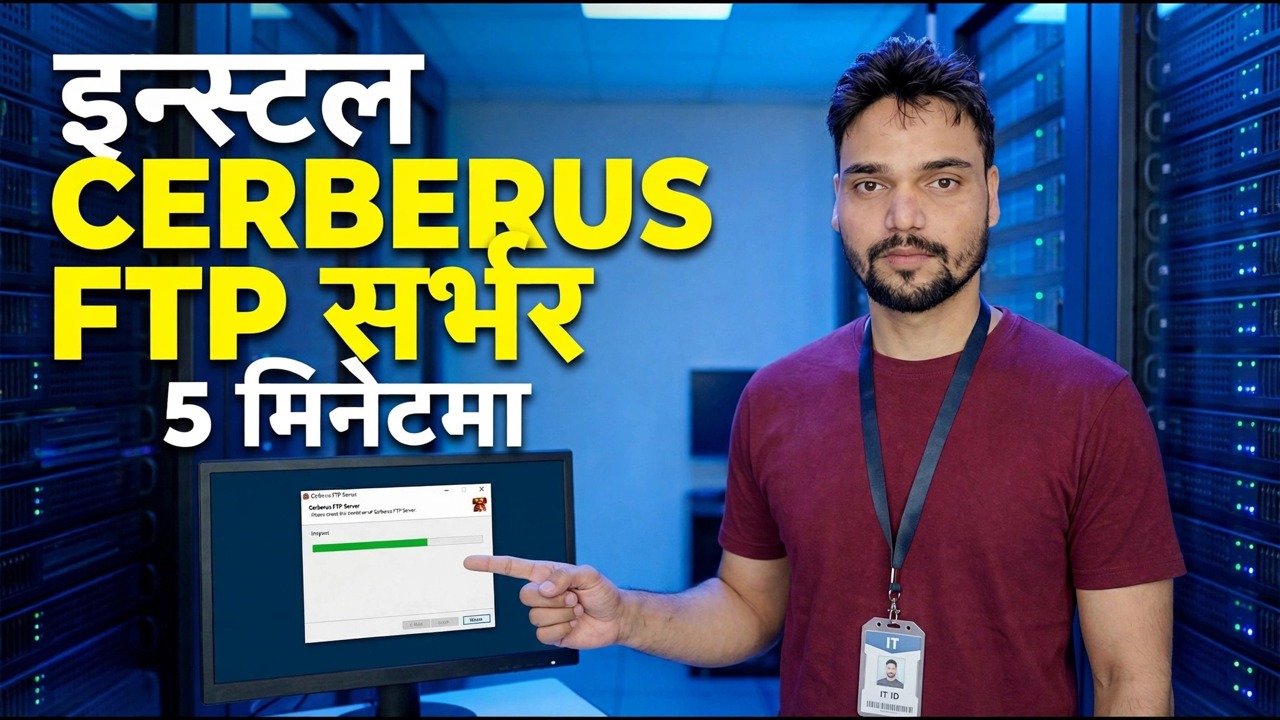 5 मिनेटमा Cerberus FTP सर्भर स्थापना गर्नुहोस्