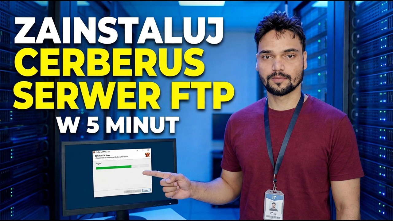 Zainstaluj serwer FTP Cerberus w 5 minut