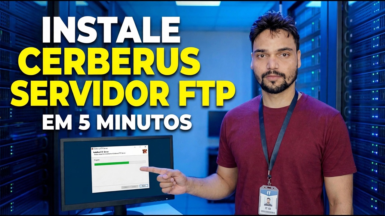 Instale o servidor FTP Cerberus em 5 minutos