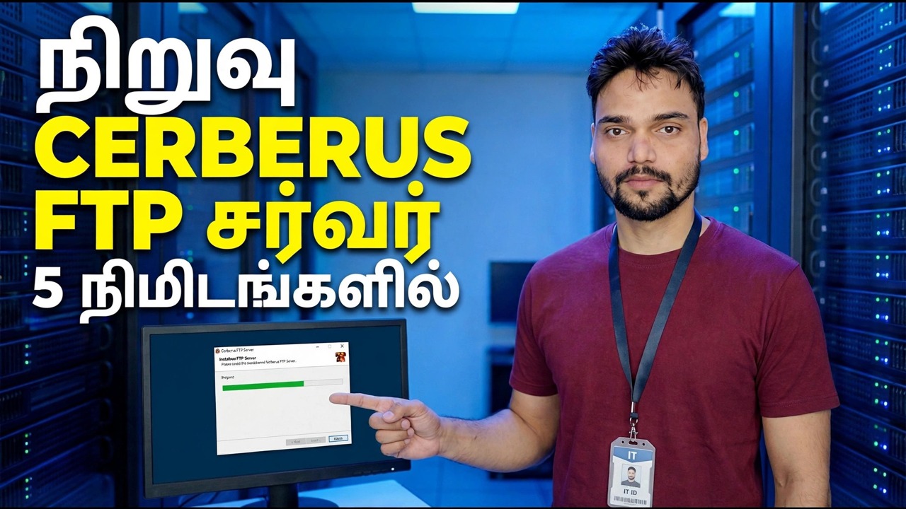 5 நிமிடங்களில் Cerberus FTP சேவையகத்தை நிறுவவும்