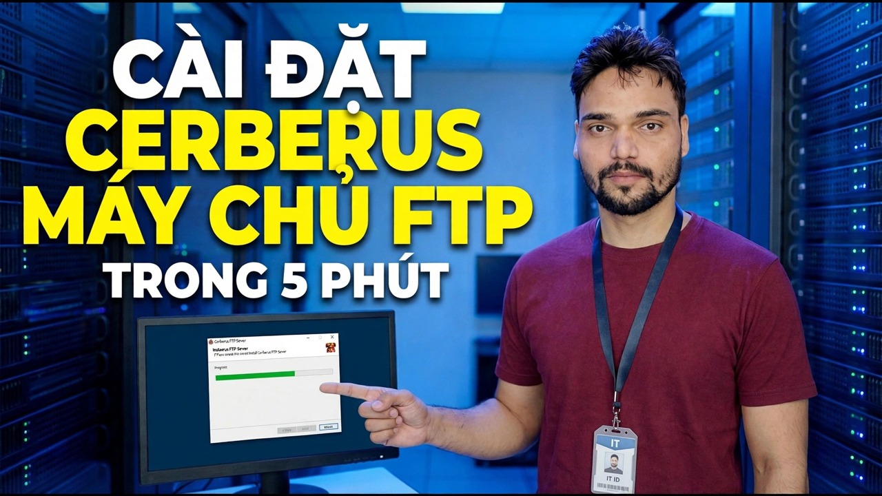 Cài đặt máy chủ FTP Cerberus trong 5 phút