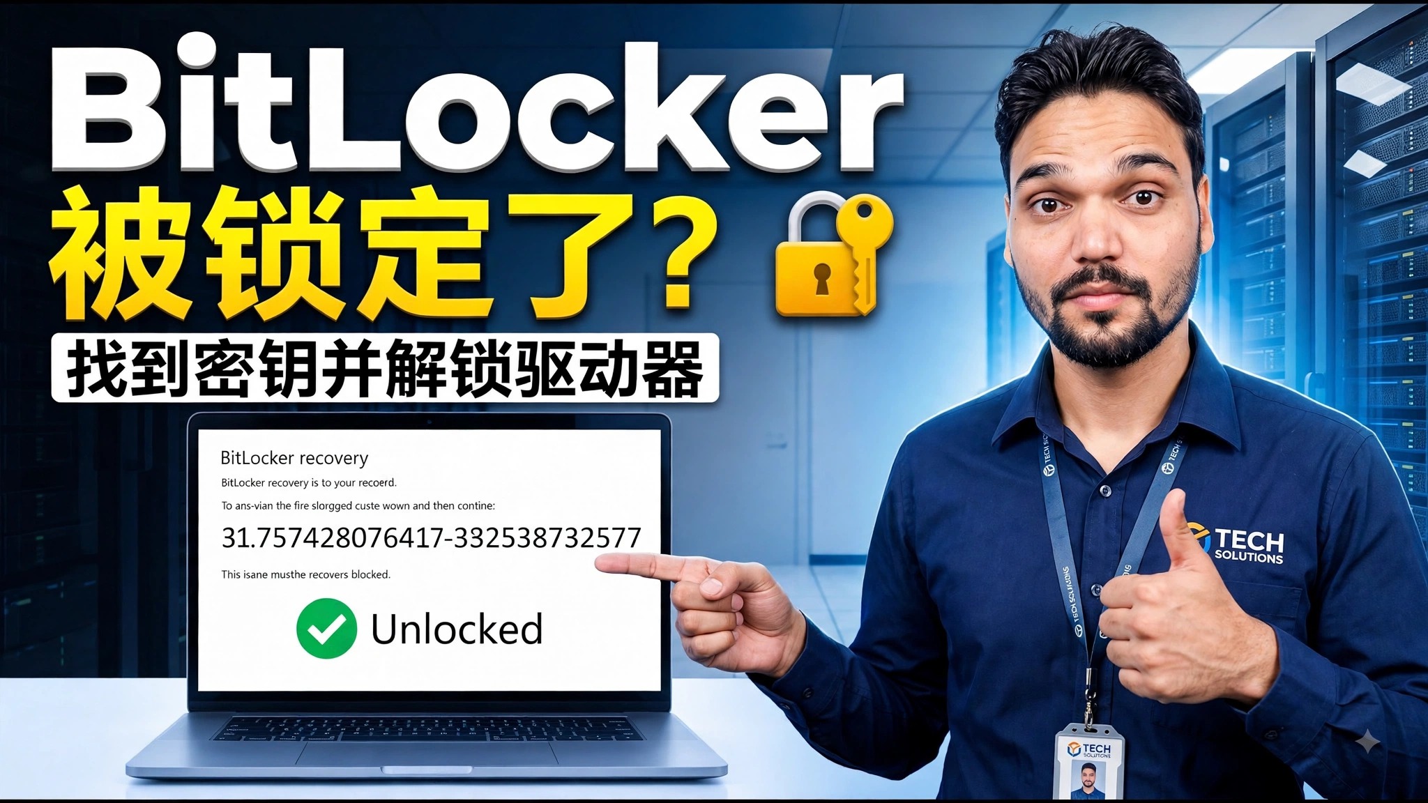 BitLocker Locked? 🔐 How to Find the Recovery Key & Unlock the Drive
