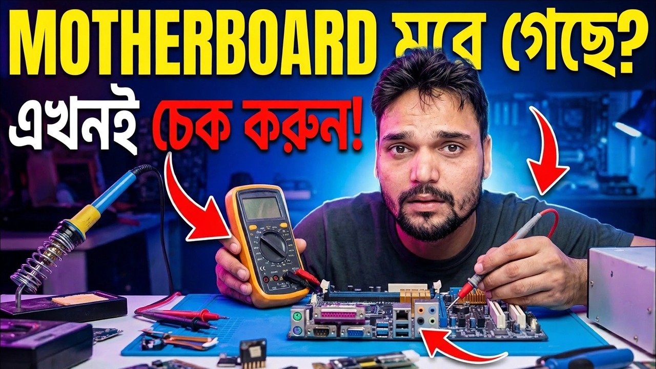 মাদারবোর্ড খারব হ্যায় ইয়া নাহি? সম্পূর্ণ পরীক্ষার পদ্ধতি ব্যাখ্যা করা হয়েছে