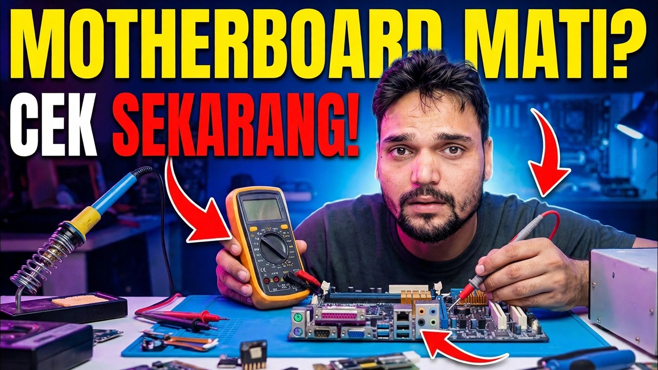Motherboard Kharab Hai Ya Nahi? Metode Pengujian Lengkap Dijelaskan