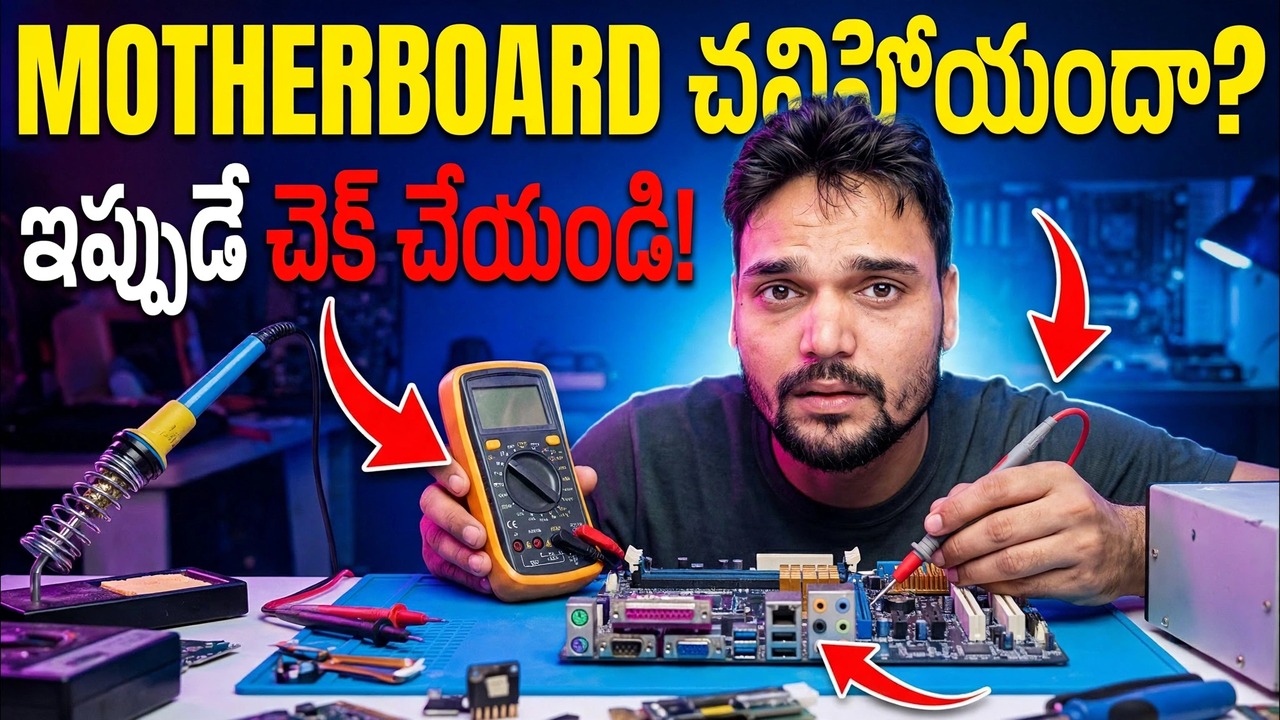 మదర్‌బోర్డ్ ఖరాబ్ హై యా నహీ? పూర్తి పరీక్షా విధానం వివరించబడింది