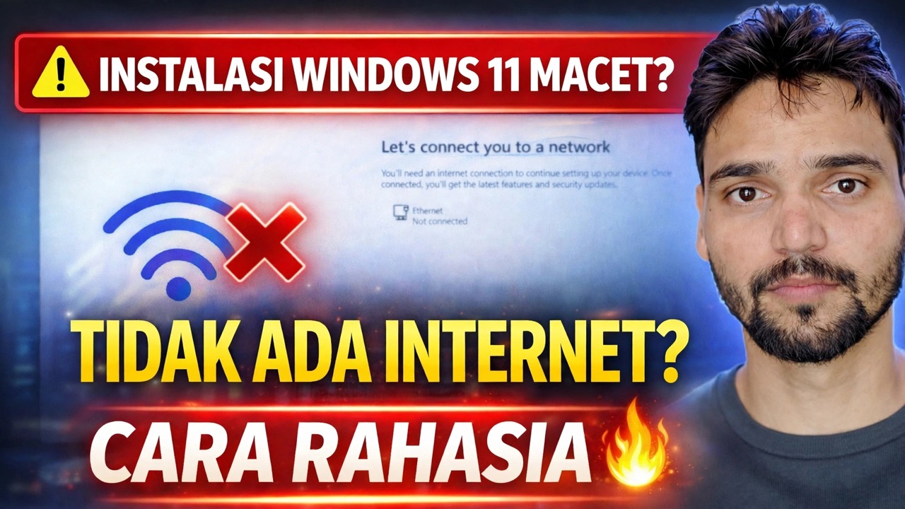 Perbaiki Kesalahan “Mari Menghubungkan Anda ke Jaringan” Solusi Instalasi Windows 11