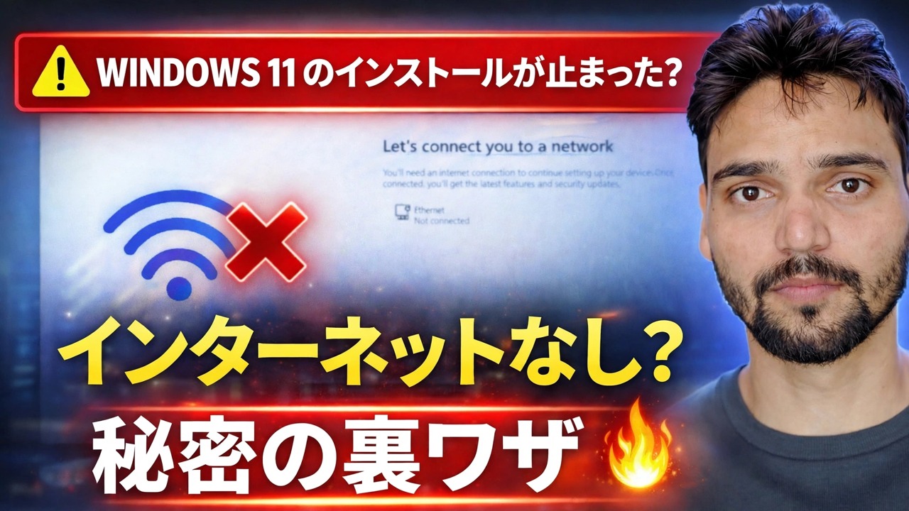 「ネットワークに接続しましょう」エラーを修正する 🔥 Windows 11 インストール ソリューション