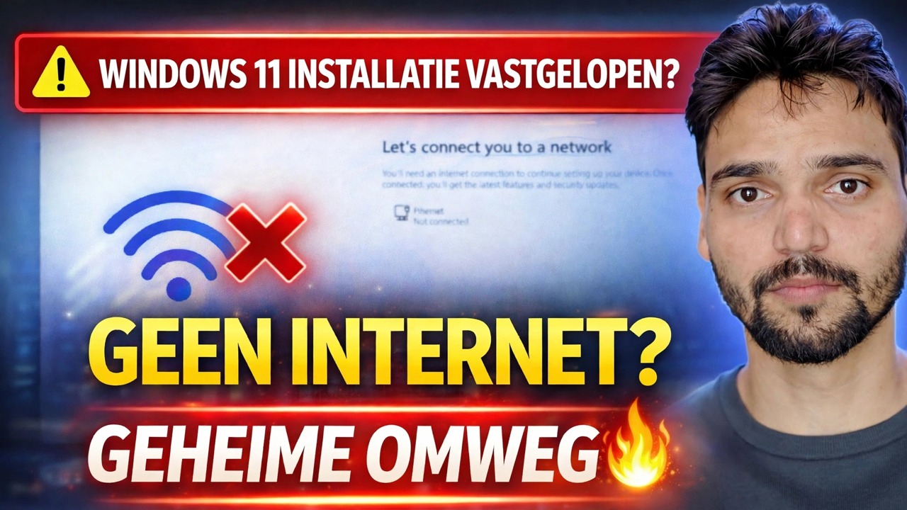 Fix ‘Laten we u verbinden met een netwerk’-fout 🔥 Windows 11-installatieoplossing