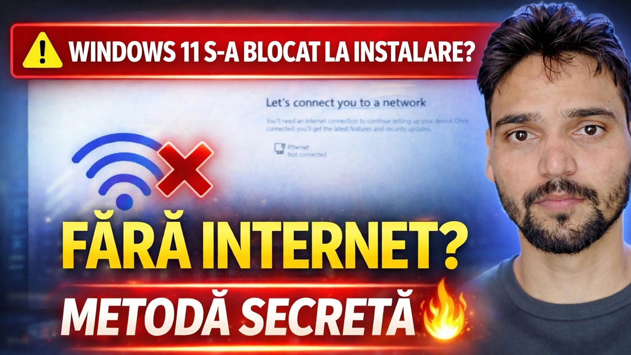 Remediați eroarea „Să vă conectăm la o rețea” 🔥 Soluția de instalare Windows 11