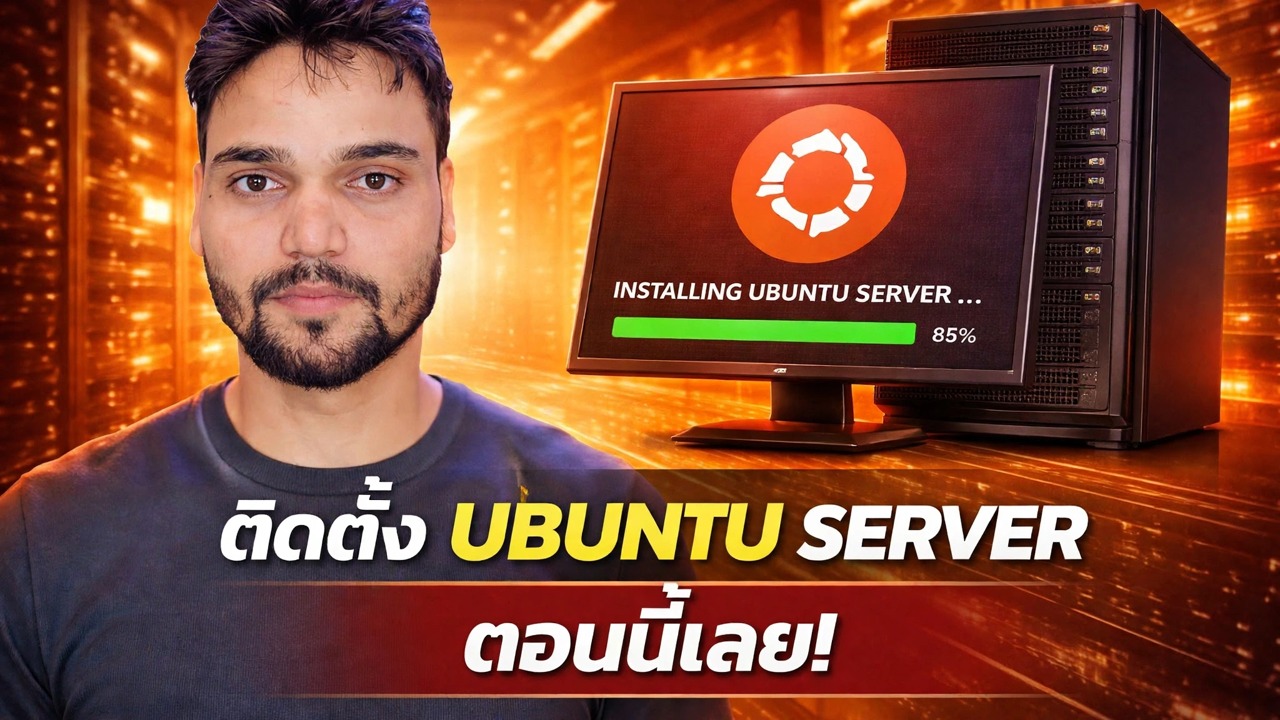 ติดตั้งเซิร์ฟเวอร์ Ubuntu บน VMware ESXi