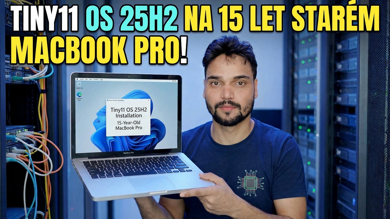 Nainstalujte Tiny11 OS na MacBook Pro - Rychlé nastavení Windows