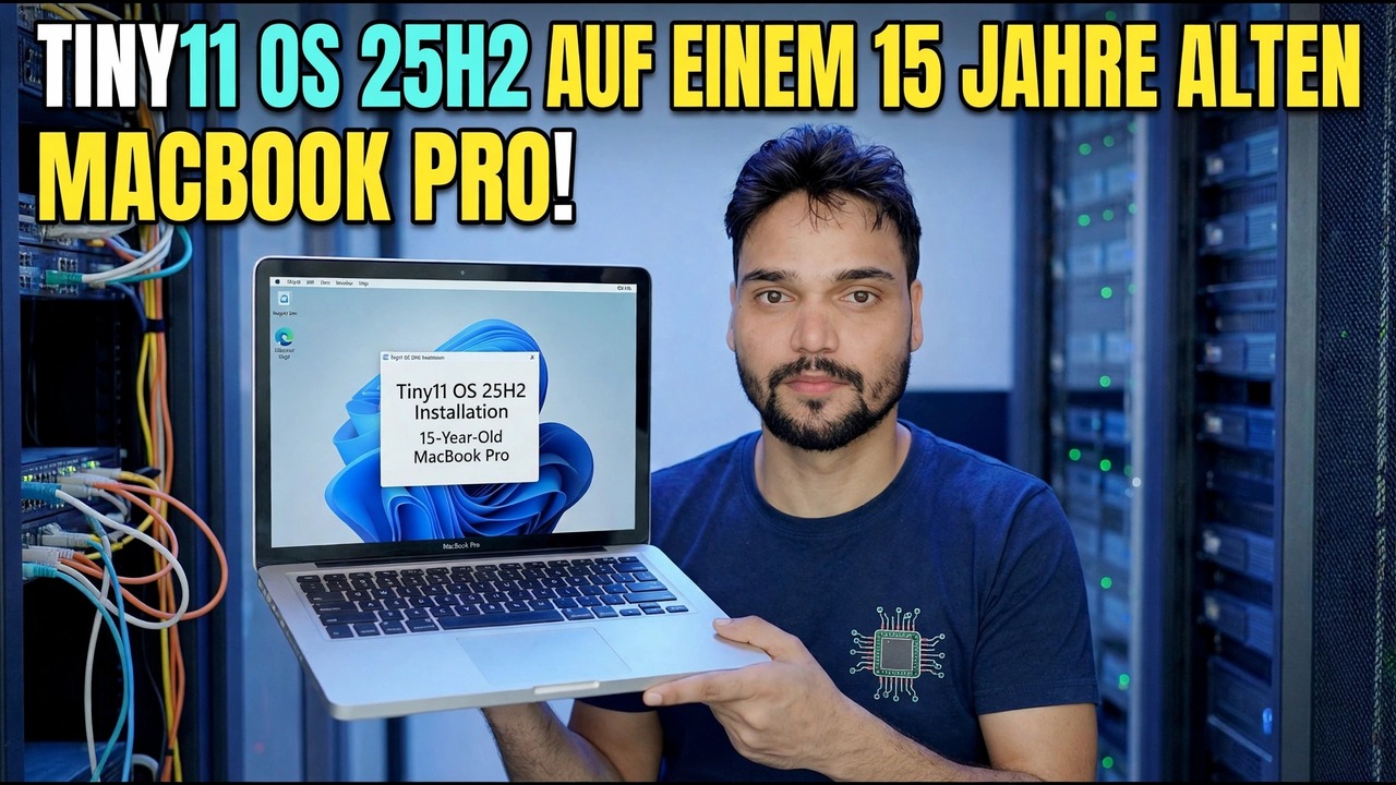 Installieren Sie Tiny11 OS auf dem MacBook Pro – Schnelles Windows-Setup