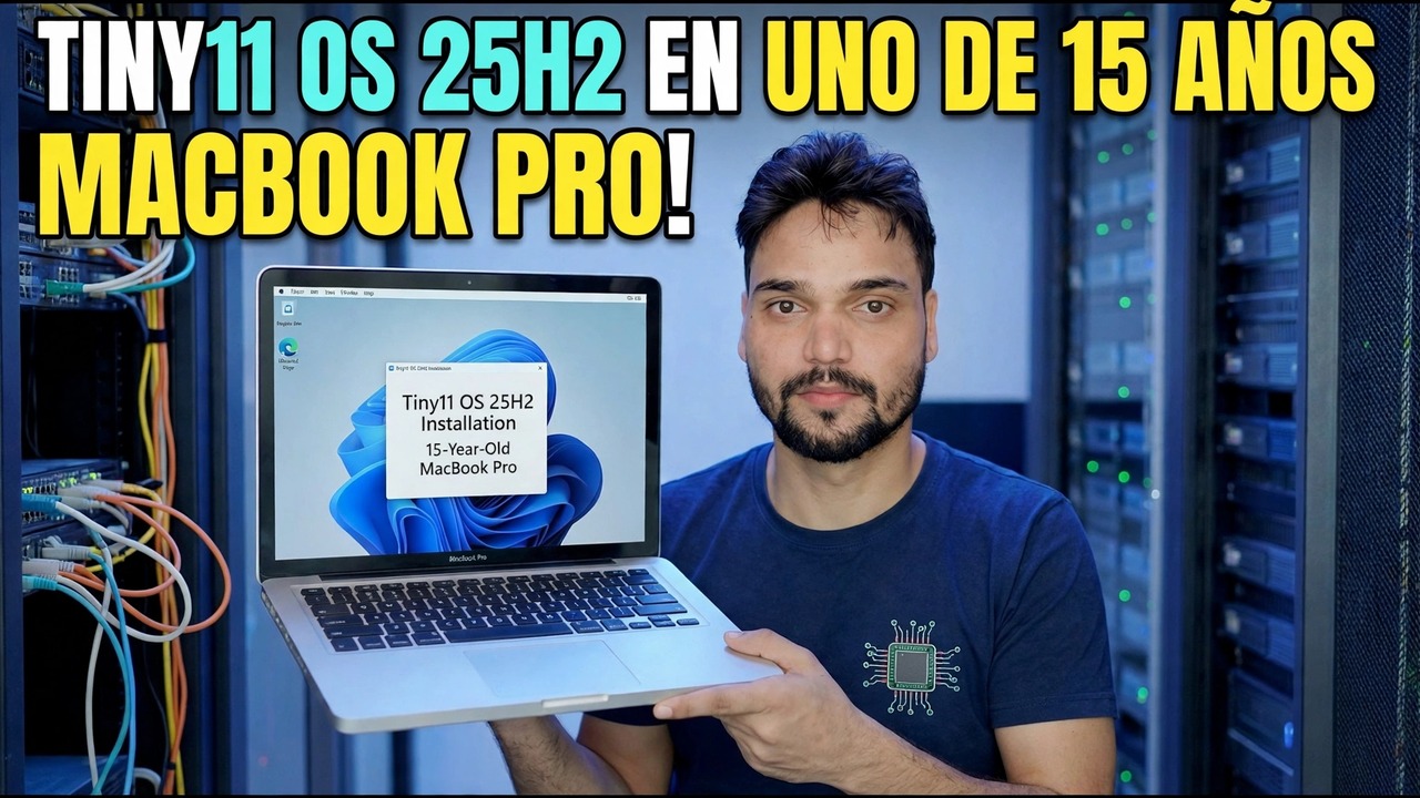 Instale Tiny11 OS en MacBook Pro: configuración rápida de Windows