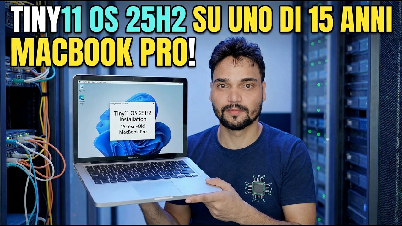 Installa il sistema operativo Tiny11 su MacBook Pro: installazione rapida di Windows