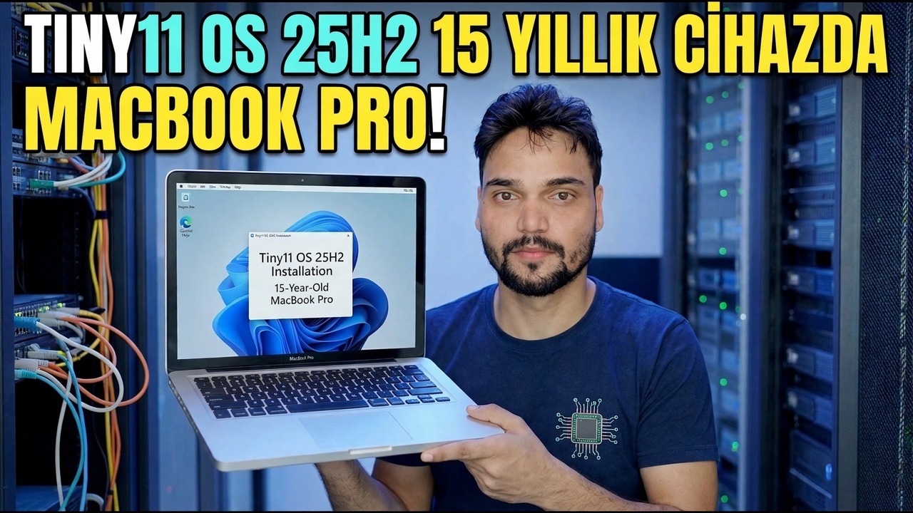 Tiny11 OS'yi MacBook Pro'ya yükleyin - Hızlı Windows Kurulumu
