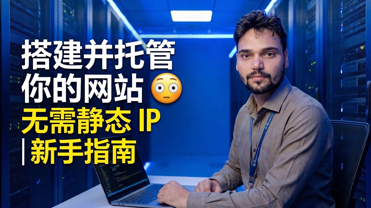 Build &amp; Host Your Website 😳 Without Static IP